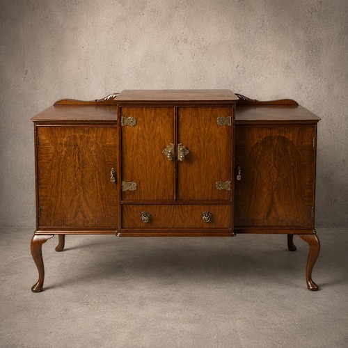 Art deco queen anne walnut - anne,