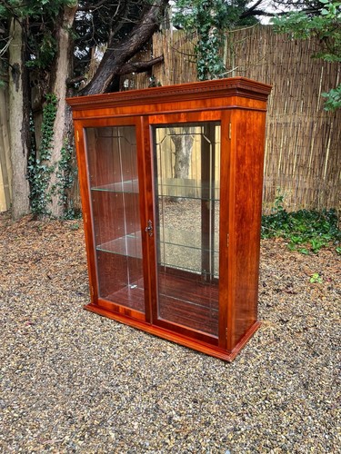 Antique reproduction yew wood