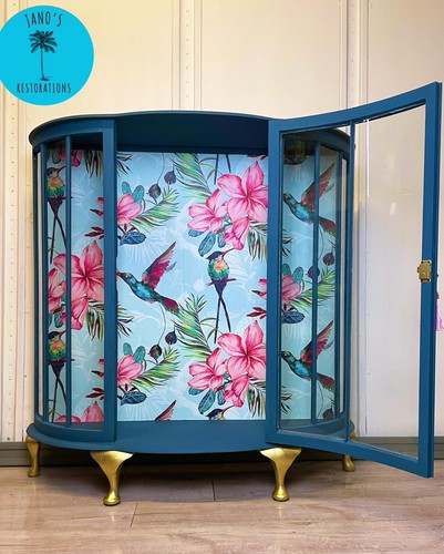 Vintage pink blue - pink,