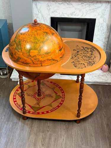 Vintage globe drinks - vintage,