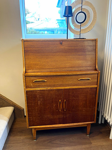 Vintage mid century wooden - vintage, mid-century