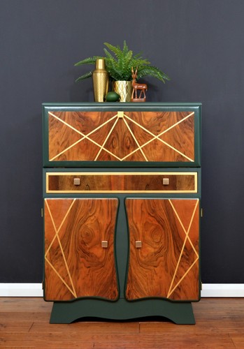 Vintage art deco cocktail - vintage,