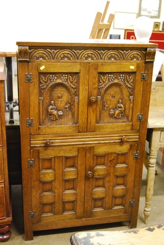 Vintage heavily carved - heavily,