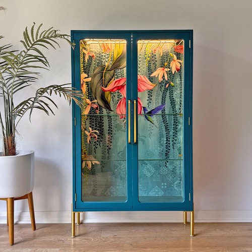 Plan modern glass display - plan,