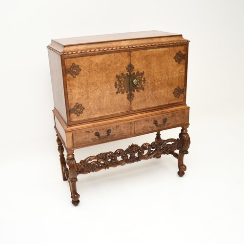 Antique burr walnut - burr, cocktail