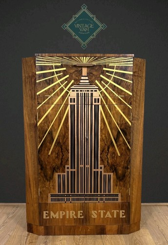 Art deco cocktail cabinet - cocktail,