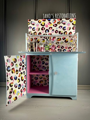 Leopard animal print blue - leopard,